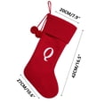 thumbnail image 3 of Naittoop Knitted Hosiery Wool Hosiery Embroidered Letter Children's Candy Gift Bag Christmas Stocking Gift Bag, 3 of 4