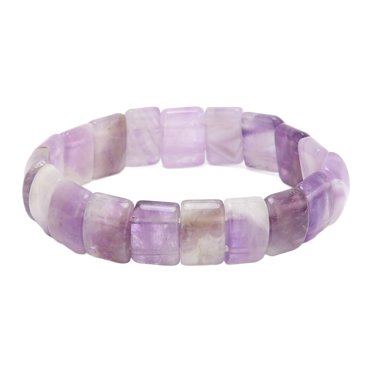 Amethyst Bracelet,  Bracelet Watery Gloss  For Daily Wearing