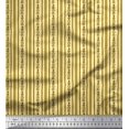 thumbnail image 1 of Soimoi Polyester Crepe Fabric Dot & Stripe Block Print Fabric by The Yard 52 Inch Wide, 1 of 1
