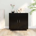 thumbnail image 5 of vidaXL Sideboard Black 80x40x75 cm Engineered Wood, 5 of 5