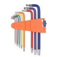 thumbnail image 1 of Yeacher 9PCS Multicolour L-Key Set Torx Key Star Key Set Long Arm Industrial Grade Chrome Vanadium Steel Torx Key Allen Wrench, 1 of 8