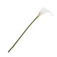 thumbnail image 2 of 12pcs Artificial Floral Decor Home Office PU Fake Flower Wedding Ceremony Mini Artificial Flower, White, 2 of 9