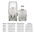 thumbnail image 3 of Transparent Travel Luggage Cover Waterproof Luggage Protector Covers Dustproof Protector Covers For 16-30 Inch Suitcase Case 24Inch, 3 of 5