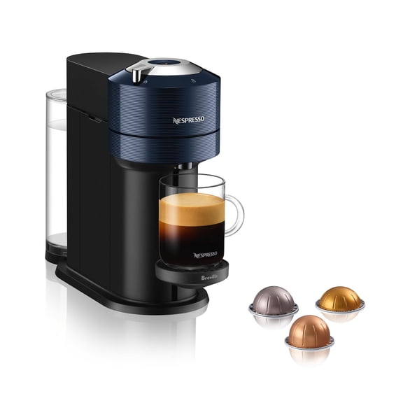 Machine à café et espresso Vertuo Next de Nespresso par Breville, Bleu Marine