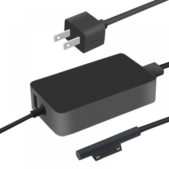 Surface Pro Charger 15V 4A 65W Compatible with Surface Pro 3/4/5/6/7 Power Supply Adapter Compatible for Both Microsoft Surface Book Laptop/Tablet Works with 65W&44W&36W&24W