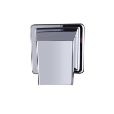 The akuaplus® square bathtub spout with Slip-On 1/2 in.