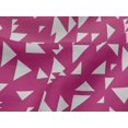 thumbnail image 5 of oneOone Viscose Jersey Fabric Triangle Geometric Print Fabric By The Yard 60 Inch Wide, 5 of 5