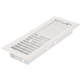 thumbnail image 3 of Imperial 3" x 10" White Steel Ceiling Register, Louvered, 1-pk, 3 of 6