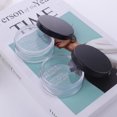thumbnail image 4 of 4Packs 10ml/0.34oz Portable Loose Powder Container Makeup Case Travel Kit  with Rotatable Sifter and Black Screw Lid, 4 of 8