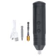 thumbnail image 2 of Mini Electric Screwdriver Cordless Rechargeable Kit Small Pistol Drill Tool Set DC3.6V 200RPM, 2 of 8