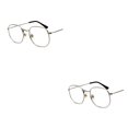 thumbnail image 2 of relayinert Fashionable Polarized Lens Small Square For Trendy Style Materials silver frame C7 2Set, 2 of 6