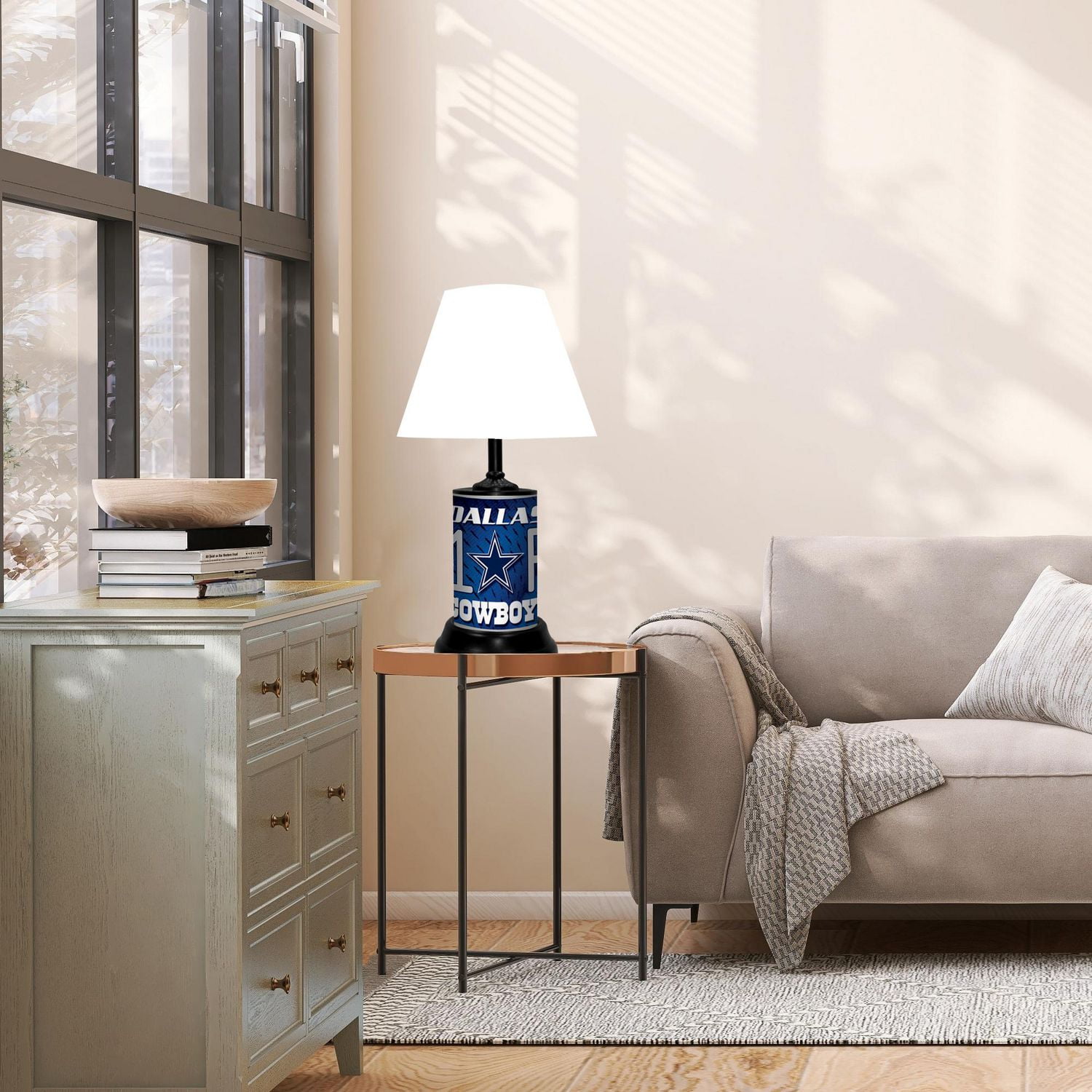 NFL Dallas Cowboys Table Lamp