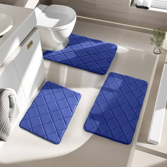 Halloween Decorations 2024,Rugs Indoor Sets,Rug Mat Carpet,Memory Foam Bath Mat Set,Bathroom Rugs For 5 Pcs Toilet Mats,Universal Soft Comfortable Non-Slip Thick Machine Washable Easier To Dry Dark