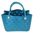 thumbnail image 1 of Panier de Piscine Grande Capacité Boîte de Rangement Portable Sac de Plage Robuste Poignée Fixe pour Cosmétiques Jouets pour Enfants Gel Douche, Shampooing, après-Shampooing, 1 of 8