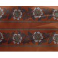 thumbnail image 4 of oneOone Georgette Viscose Fabric Leaves & Floral Block Print Fabric BTY 42 Inch Wide, 4 of 4