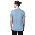 thumbnail image 2 of Hanes Nano-T Men`s T-shirt, L, Light Blue, 2 of 3