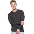 thumbnail image 1 of Hanes Beefy-T T-Shirt à Manches Longues pour Hommes, m, Gris Fumée, 1 of 1
