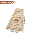 thumbnail image 3 of Christmas Ornaments Christmas Deer Santa Long Rug – Festive Soft & Washable Holiday Carpet Cozy Santa Christmas Trees and Snowflakes Holiday Runner Rug for Kitchens Hallways Entryways and Christmas D, 3 of 8