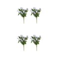 thumbnail image 1 of ZheElen 2pcs Artificial Silk Daisy Flowers Low Maintenance And For Home Faux Flowers blue 2Set, 1 of 1