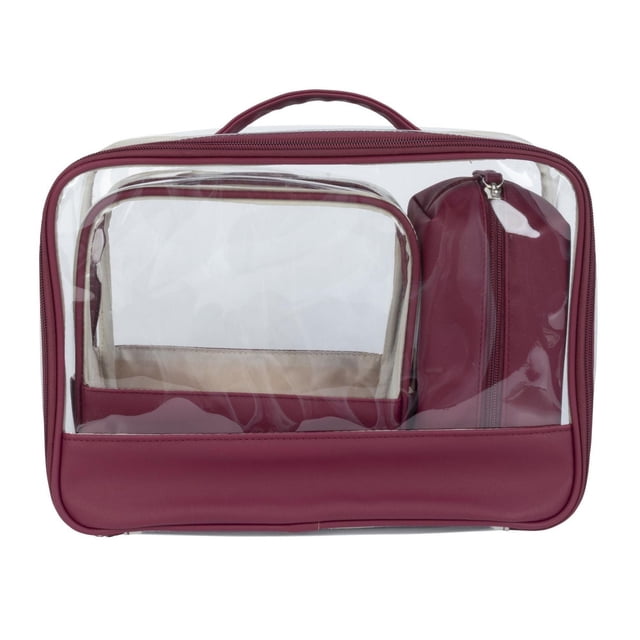 Equate Beauty Cosmetic Bag - Value Set