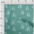 thumbnail image 1 of oneOone Polyester Lycra Branche et Hibou Bloc Tissu Imprimé BTY 56 Pouces de Large, 1 of 4