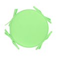 thumbnail image 4 of Estbridge Coussins de Chaise Coussins de Chaise Intérieur Extérieur Coussins de Chaise Ronds avec Attaches Coussins de Chaise Ronds pour Chaises de Salle à Manger Coussin de Siège Rond Coussins de Chaise de Jardin Ensemble pour Meuble Jaune 15 Po, 4 of 9