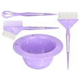 thumbnail image 4 of lionlar 4 Pieces Hair Dye Kit Easy to Clean Multifunctional Hair Coloring Dyeing Kit Purple, 4 of 9