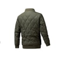 thumbnail image 4 of KIHOUT Veste de Printemps Hiver pour Hommes Mode Fermeture Éclair Col à Revers Manches Longues Décontractée Extérieure Chaude, Taille m-3TG, 4 of 4