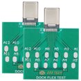 thumbnail image 1 of 2 Pcs Carte de Test Dock USB Port de Charge de Batterie 5 Broches Test Facile Réparation pour Téléphone Android Type C (1), 1 of 9