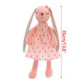thumbnail image 1 of Agiferg Creative Rabbit Doll Plush Toy Ornament Cute Rabbit Plush Toy Pillows Long Ears Rabbit Girl Doll Gift For Children, 1 of 2