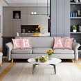 thumbnail image 4 of Housse de Coussin Lettre Décorative Alphabet pour la Maison, 4 of 10
