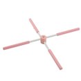 thumbnail image 3 of Open Shoulder Stick, Relieve Your Pains Crossed 75.2cm Posture Corrector Stick Pink  For Training, 3 of 8