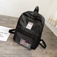 thumbnail image 1 of AMERTEER Tailored Large Capacity Solid Color Waterproof Nylon Casual Backpack School Bag, 1 of 6