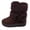 Coffee, variant on Girls Boots Thick Sole Big Dress Shoes High Heels for Kids3 Non Warm Comfortable Winter Sugar Tall Girls Riding Snow Shoes for Girls Kids Booties for Girls Booties - Durable Solid Color