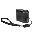 thumbnail image 1 of Chargeur d'Urgence Portable USB pour Téléphone ABS 5.5V à Manivelle (Noir), 1 of 7