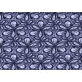 thumbnail image 1 of Ahgly Tapis Rectangulaire Lavable en Machine Intérieur Transitionnel Bleu Minuit, 6 Pieds x 9 Pieds, 1 of 7