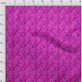 thumbnail image 4 of oneOone Coton Cambric Fuschia Rose Tissu Asiatique Rétro Floral Robe Tissu Tissu Imprimé par la Cour 42 Pouces de Large, 4 of 4
