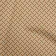 thumbnail image 1 of oneOone Velvet Light Brown Fabric Geometrical Sewing Craft Projects Fabric Prints By Yard 58 Inch Wide, 1 of 4