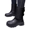 thumbnail image 4 of Wdhugt Tall Boots For Men With Fleece Lining Soft Sole Plus Size Comfortable Warm Wear Fall Winter Season Eva Material, 4 of 8