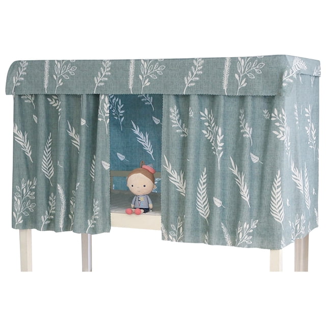 Coofit Ensemble de Rideaux pour Lit Superposé, Antipoussière, pour Lit Simple, Auvent de Lit, Rideau en Tissu Occultant