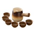 thumbnail image 4 of DOLITY 500ml Ceramic Teapot and Cups Loose Leaf Tea Pot Porcelain Tea Pot Tea Maker for Brown, 4 of 9