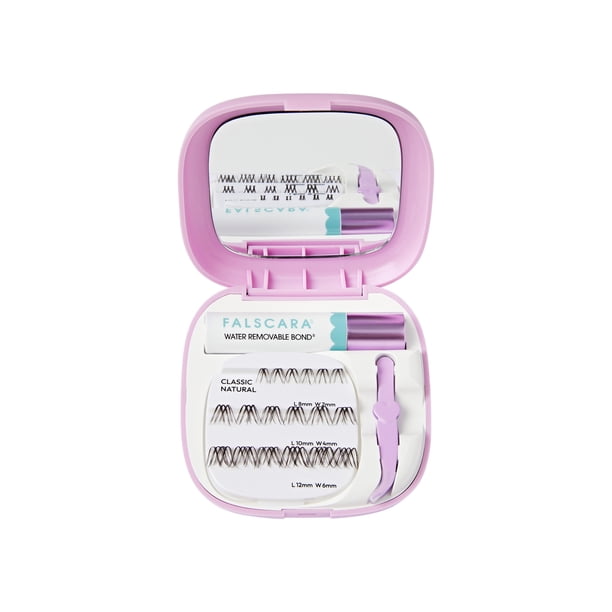 KISS -Falscara Case Kit 01 - Classic Natural - Lash Clusters