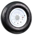 thumbnail image 1 of eCustomrim Radial Trailer Tire On White Rim ST235/80R16 Load Range E 8 Lug Modular Wheel - 6 Year Warranty w/Free Roadside, 1 of 4