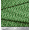 thumbnail image 3 of Soimoi Satin Silk Fabric Brush Stroke Abstract Decor Fabric Printed Yard 42 Inch Wide, 3 of 3