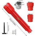 thumbnail image 3 of Clé Universelle pour Robinet et Évier pour Réparations et Installations Sans Effort Plomberie de Cuisine Héros, 3 of 5