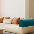 thumbnail image 4 of Hearth & Gear Universal Armrest Covers Protector Slipcovers For Living Room Sofa Recliner Arm Cap Protector Sofa Covers for 3 Seat T Cushion Couch Sofa Arm Covers for Couch Couch Cover Patterned Two, 4 of 5
