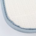 thumbnail image 4 of U-shaped Toilet Mat Water Absrobent Non-slip Elastic Skin-friendly Bathroom Rug Pad Bath Rug Showering Protection Household Home Silver Gray 50*80cm, 4 of 8