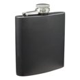 thumbnail image 1 of Flasque de Poche en Acier Inoxydable pour Hanches, Alcool, Whisky, Liqueur, Bouchon à Vis 6 oz, 1 of 2