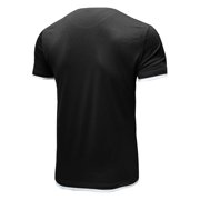 LUOGENLI Male T-shirts for Mens Short Sleeve T Shirt Men's Top Shirt T-shirts for Men Graphic Tee Summer Clothes 4xl Mens T-shirts Graphic Tees Valentines Black M