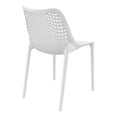 thumbnail image 2 of Siesta ISP014-WHI Chaise de Salle à Manger d'Extérieur Air Blanche - Ensemble de 2, 2 of 11